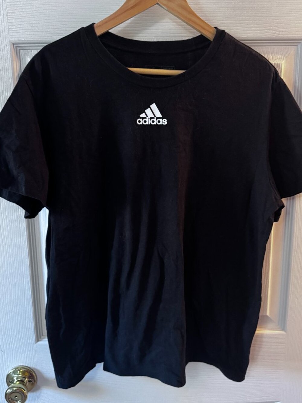 Adidas Black Logo Tee Shirt